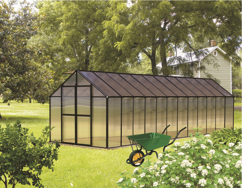 Riverstone Monticello 8FT x 24FT  Greenhouse