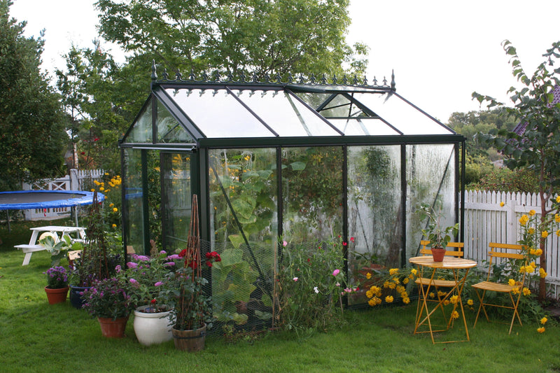 Exaco Janssens Royal Victorian | VI 23 Green Poly | 10 mm Twin-Wall Polycarbonate Greenhouse